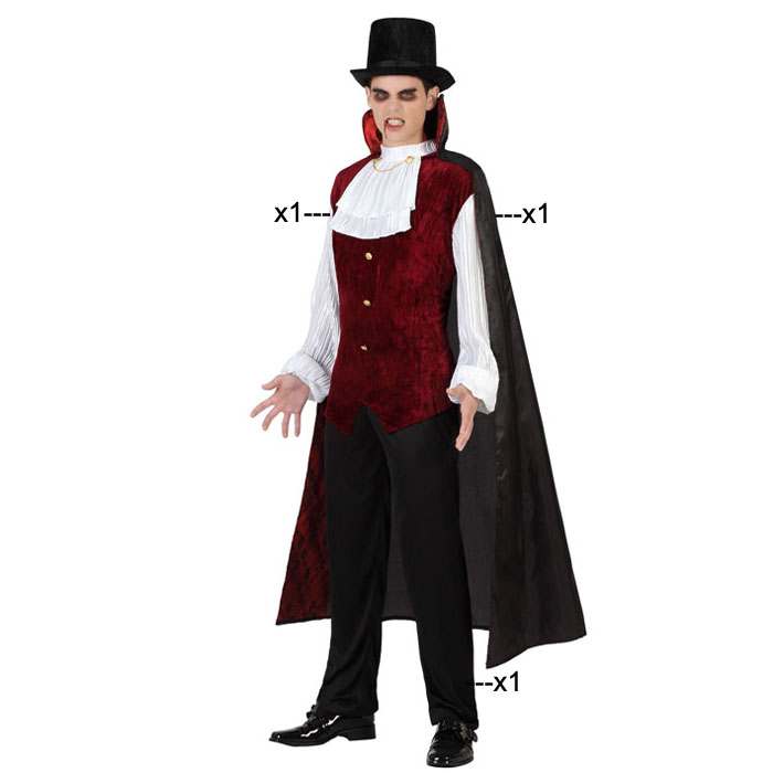 DISFRAZ DE VAMPIRO